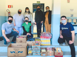 Doação para escola Santa Monicva